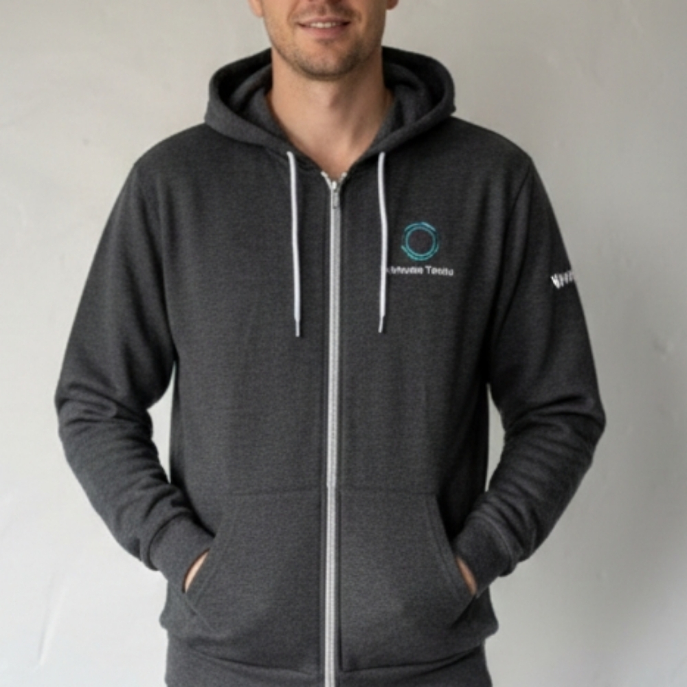 NWOT VMware Tanzu Zip-Up Hoodie | American Apparel L